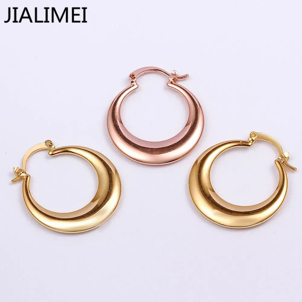 Новое поступление роскошные серьги цвета розового золота для помолвки женские