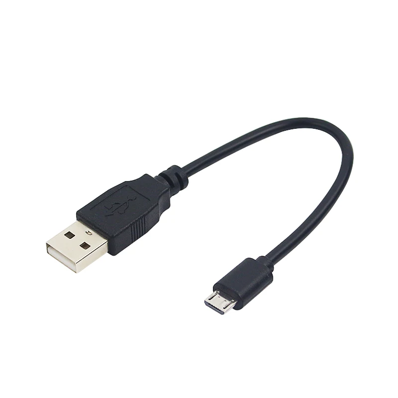 12 см USB к Micro кабель питания черный для Raspberry Pi 3 Model B +/3B/Zero W Портативный провод