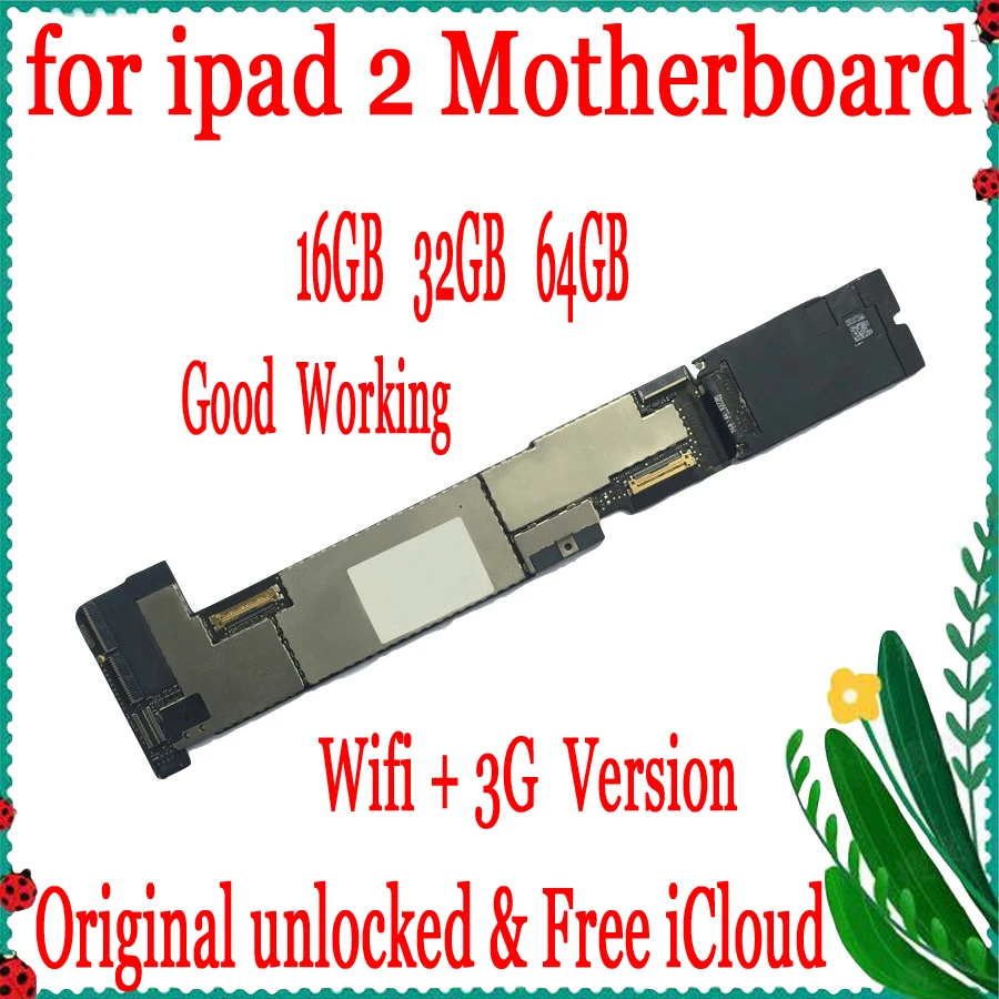 Материнская плата Wifi + 3G для ipad 2 с Sim картой версия материнская 100% Оригинал