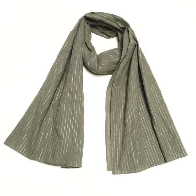 2017 Новый весенний Модный хлопковый шарф в полоску мужской шали для отдыха теплый