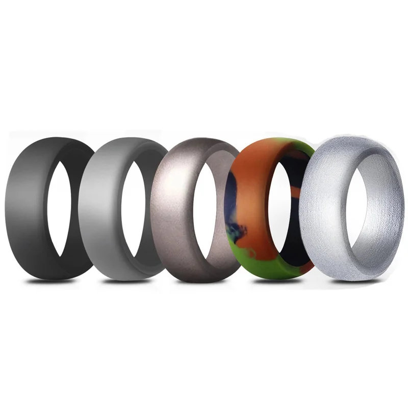 10 шт./компл. пищевого класса FDA силиконовые кольца гипоаллергенные гибкие