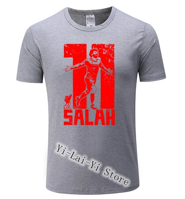 Mohamed Salah Мужская футболка Поклонники Мода TS Soccers крутые топы футболки Liverpools 11 No Mo