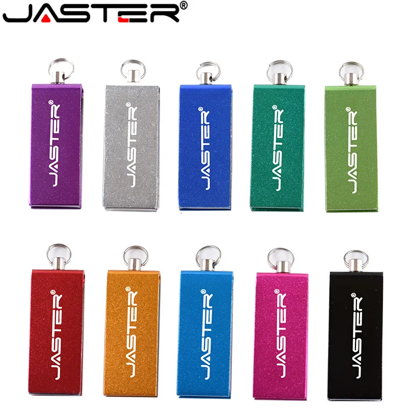 USB флеш-накопитель JASTER Mini Elf из нержавеющей стали 4 ГБ 8 16 32 64 водонепроницаемый 2 0