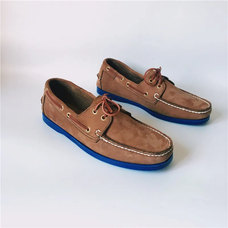 blue sole Серый светильник; мужская повседневная обувь; модные лоферы на шнуровке; chaussure homme; обувь для вождения Мужская; Большой размер 46; sapatos masculino; криперы - Цвет: blue sole