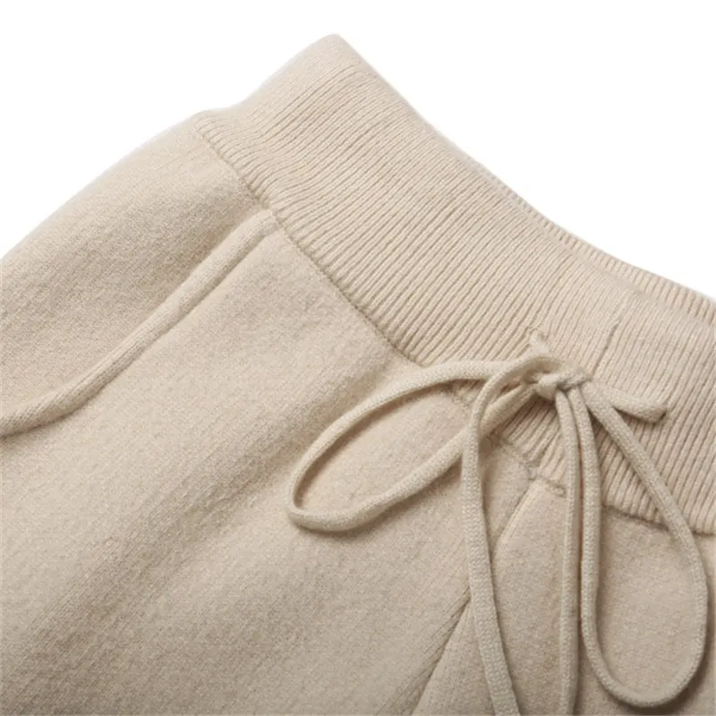 Осень-Зима теплые брюки женская одежда Большие размеры корейский стиль