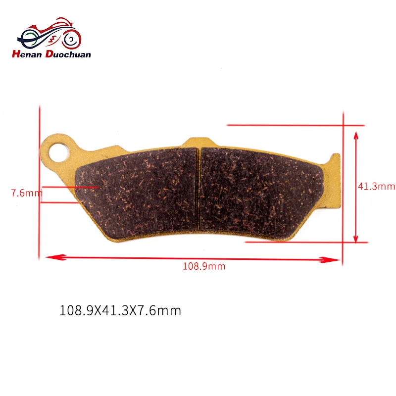 Передние тормозные колодки мотоцикла для Honda CB 500 V/W/SW/X/SX/Y/SY/2/S2 NX SRL NT FX 650 #