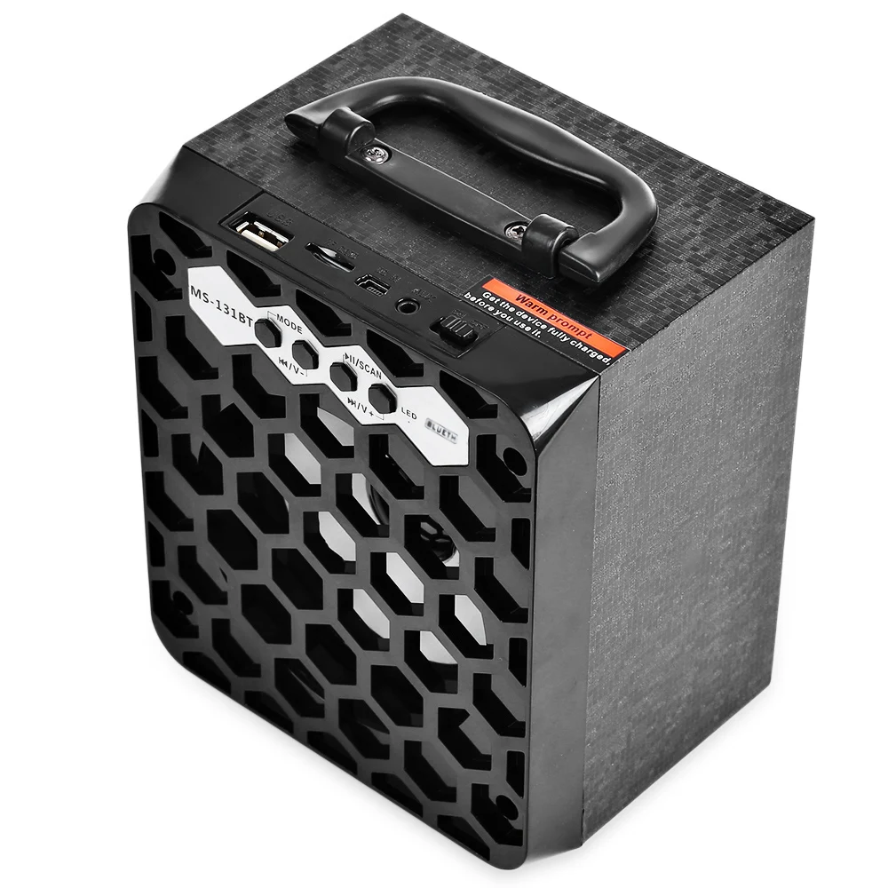 MS 131BT портативный высокое мощность выход мультимедиа FM радио беспроводной Bluetooth