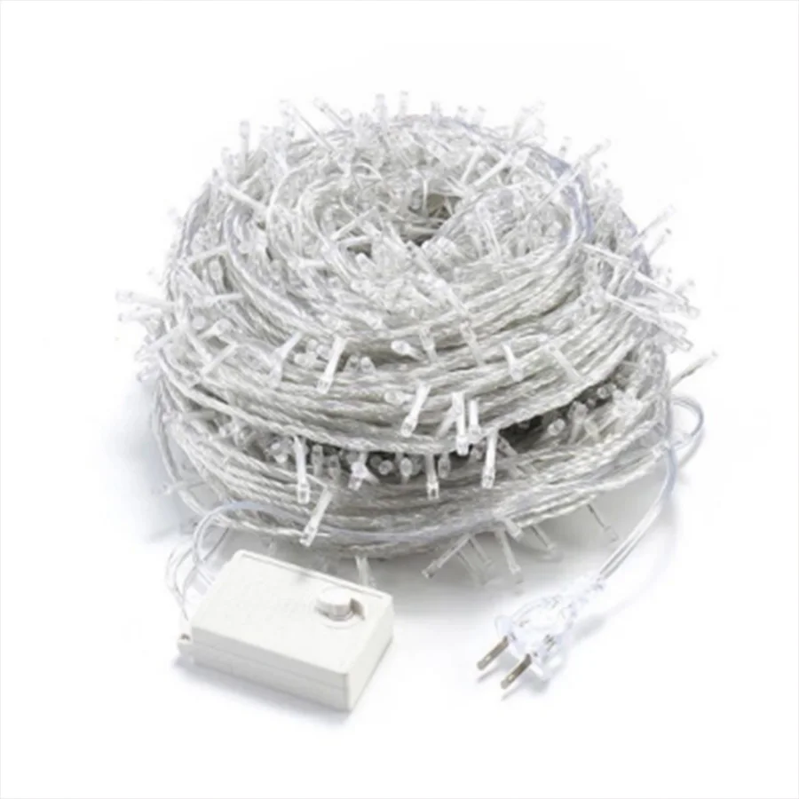 

Thrisdar 100M 800 LED Christmas Fairy String Light Garland 8 Modes Outdoor Garden Patio Wedding Party Holiday Light AC220V