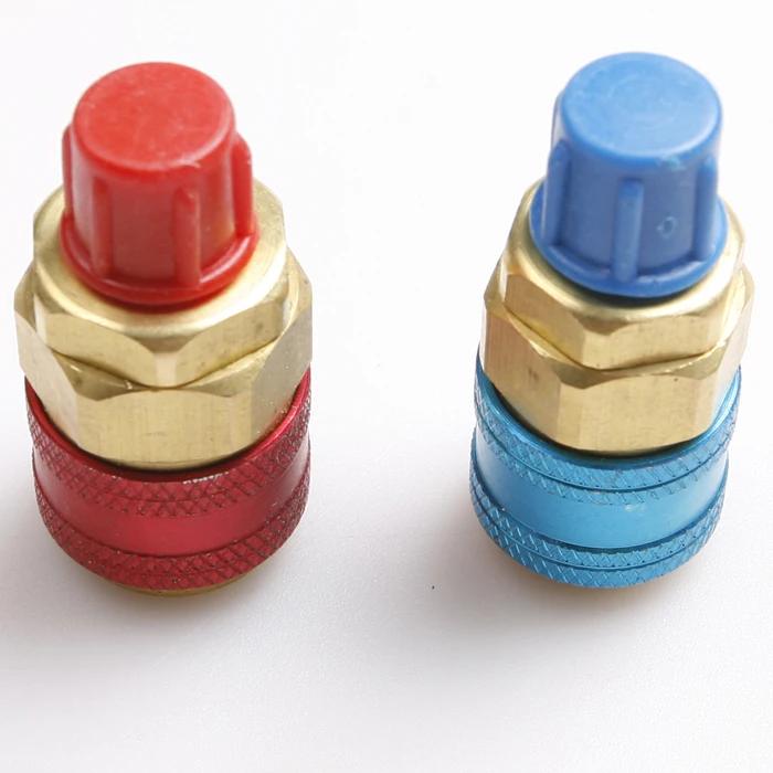 Автомобильный Кондиционер R134A/R12/R22 охлаждающие шланги для зарядки быстрая муфта