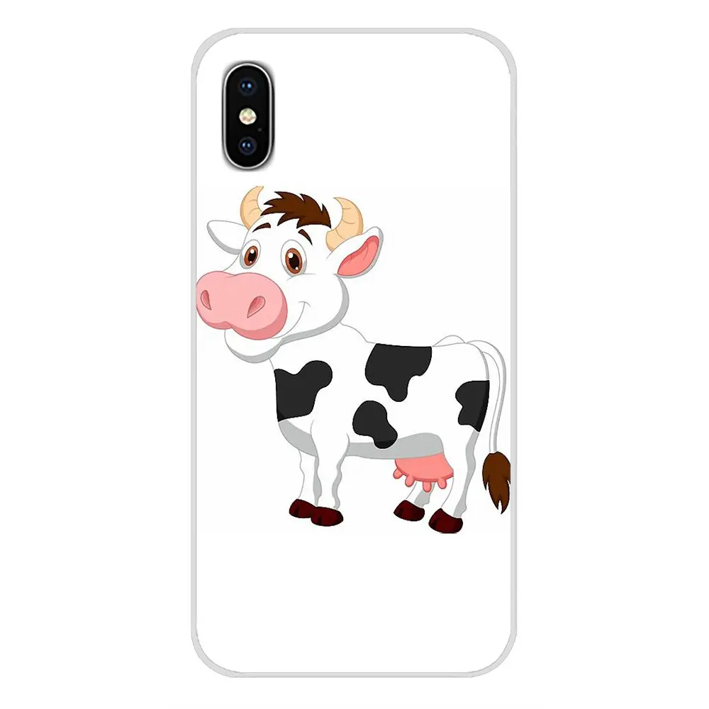 Aninal Hippo корова мультфильм для Oneplus 3T 5T 6T Nokia 2 3 5 6 8 9 230 3310 1 7 Plus 2017 2018 прозрачный чехол