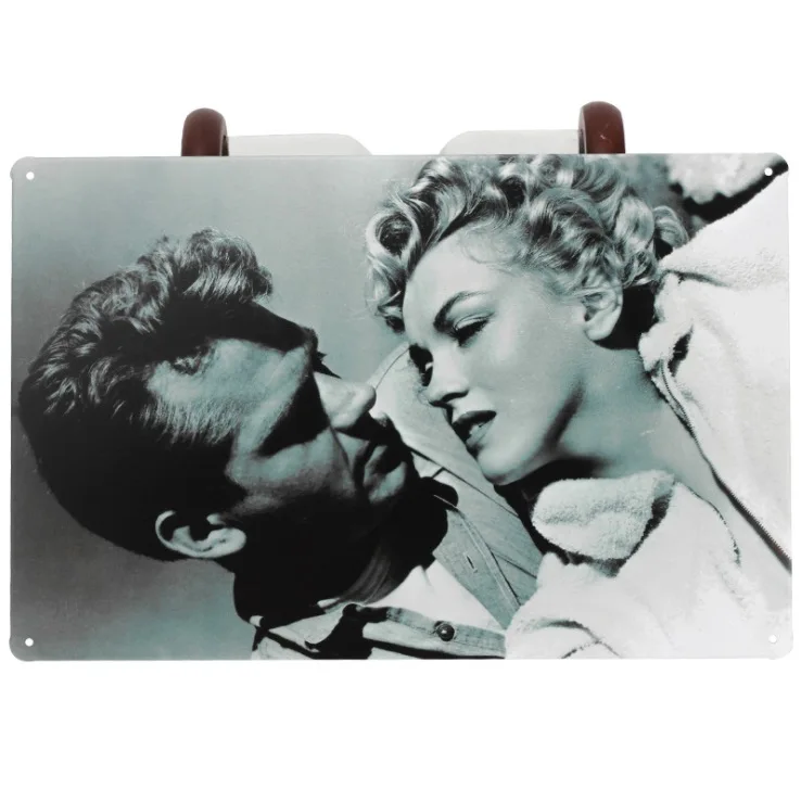 

1 pc Marylin Monroe Classic Hollywood Actress Tin Plates Signs wall Room man cave Decoration bar Art retro vintage Poster metal
