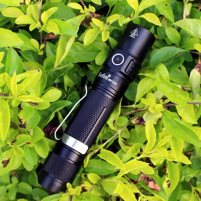 Sofirn SP31 V2.0 светодиодный вспышка светильник 1200lm 18650 XPL HI фонарь тактический лампа