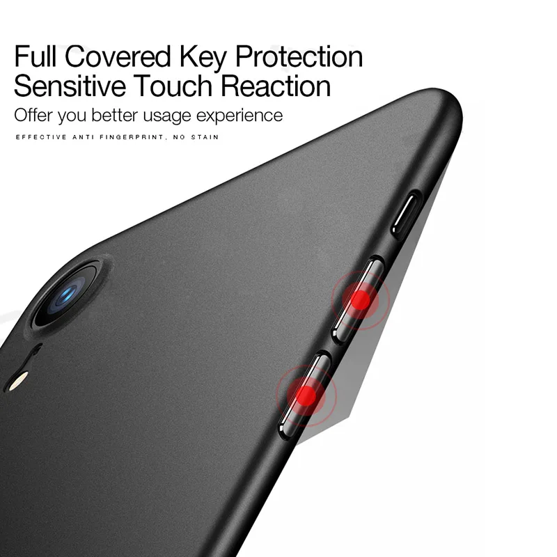 Чехлы для телефонов iPhone X XS 11 Pro Чехол Max Xr ультра тонкий жесткий PP матовый чехол Xs