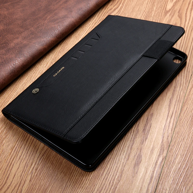 Многофункциональный кожаный чехол в стиле ретро для samsung Galaxy Tab A 10," T510, бизнес-чехол с подставкой для samsung SM-T515