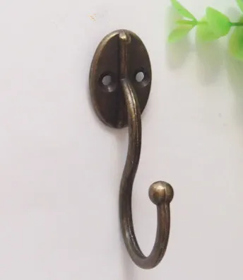 Фурнитура A4 крючки из цинкового сплава для ткани винтажный настенный крючок