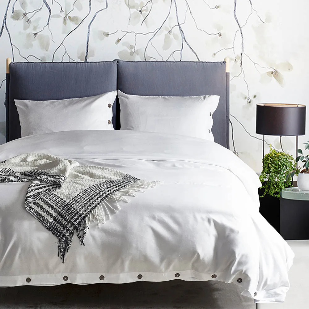 Розовая Роскошная Кнопка пододеяльник набор Стандартный размер США ферма постельное белье пододеяльник набор funda edredon dekbedovertrek 7 цветов