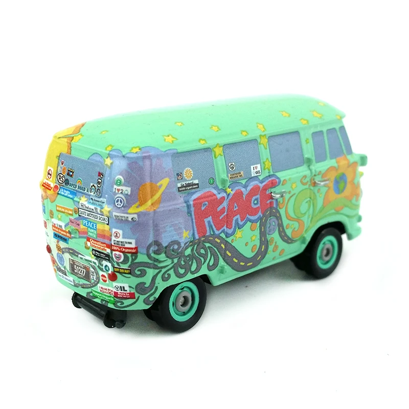 Disney Pixar Cars 3 Fillmore 1:55 Diecast Metal Alloy Toy Car Model Loose New Kids Boy Xmas Gift Free Shipping |