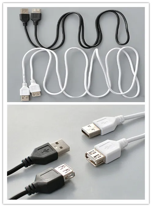 Высокоскоростной USB удлинитель 1 5 м зарядный кабель шнур 2 0 A штекер гнездо