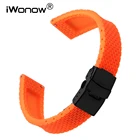 Ремешок силиконовый для смарт-часов Sony, резиновый быстросъемный Браслет для Sony Smartwatch 2 SW2 Suunto Подарочный, черный, красный, 24 мм