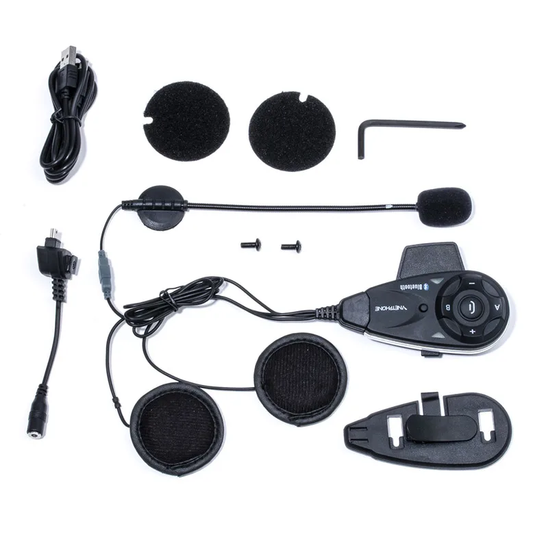 Bluetooth-гарнитура для мотоциклетного шлема V5 2017 M 2 шт. | Автомобили и мотоциклы