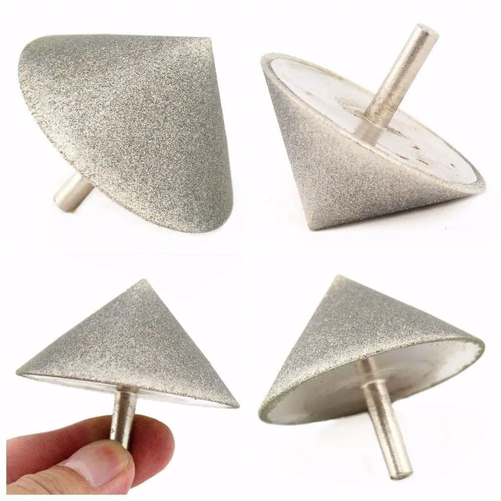 Алмазная шлифовальная головка 15 60 мм точки 90 градусов зернистость 150 ротационный
