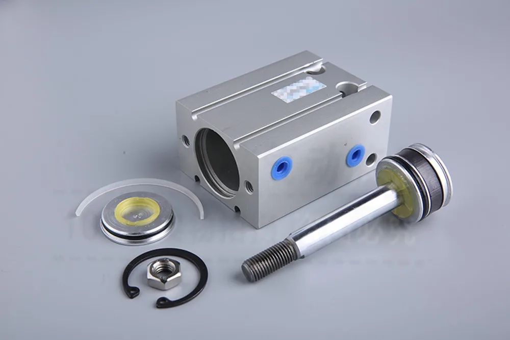 Цилиндр с бесплатным креплением серии CU32 двойное действие одинарный стержень 32