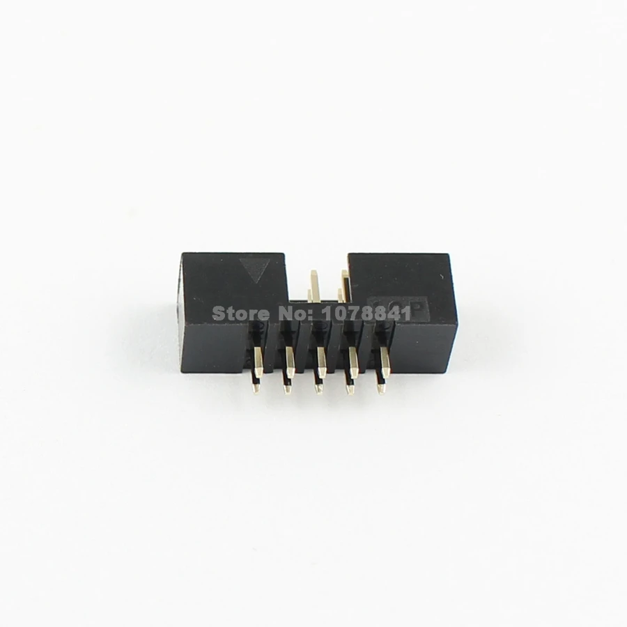 100 шт. 2 мм 2x5 контактов 10 прямой Штекерный кожух PCB Box header IDC разъем|sockets 2mm|socket headersocket