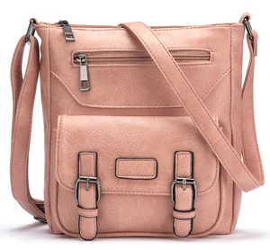 pink Новая модная сумка из искусственной кожи, женская сумка через плечо, высокое качество, женские сумки-мессенджеры, Bolsos Mujer, повседневная женская сумка на плечо - Цвет: pink