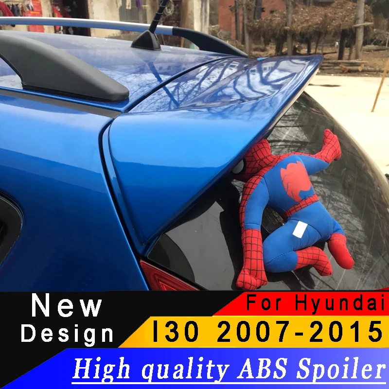 Спойлер для хэтчбека Hyundai I30 2007-2015 высококачественный спойлер из АБС-пластика или