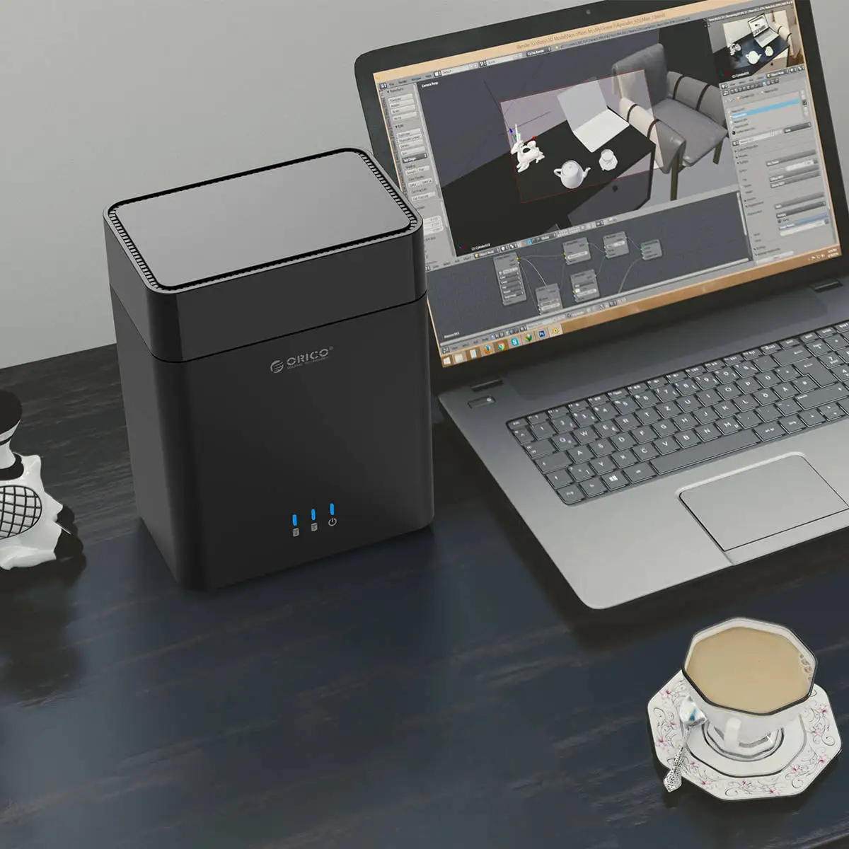 Корпус жесткого диска ORICO Dual Bay с магнитным разъемом 3 5 дюйма USB3.1 Gen1 Гбит/с