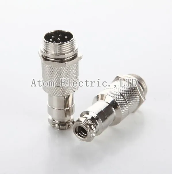 1 Набор с разъемом папа и гнездовой разъем 7/16 &quotGX12 авиации круговой 2Pin3pin4pin 5pin6pin7pin