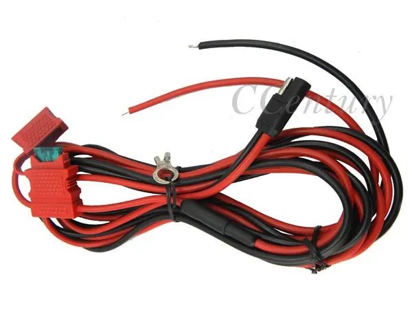 XQF 12V кабель питания для Motorola Mobile Car Radio EM200 EM400 GM300 GM338 CDM750 GM340 GM360 GM380 GM640 GM660 CM200