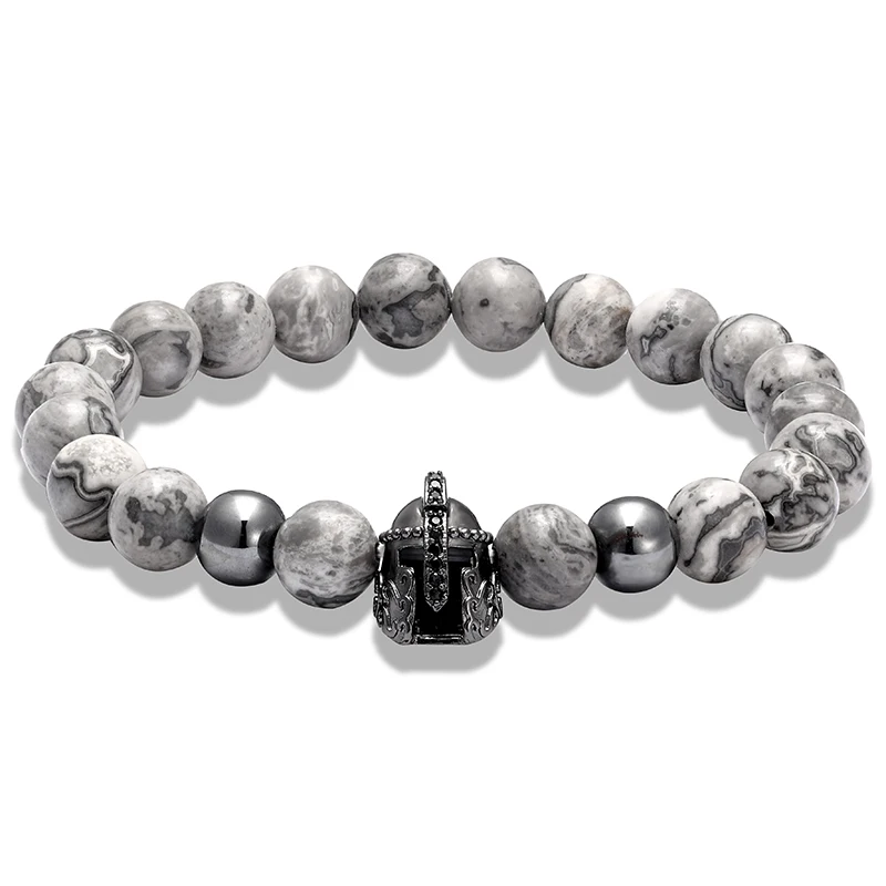 JAAFAR новинка высокое качество натуральный камень бисерные женские мужские
