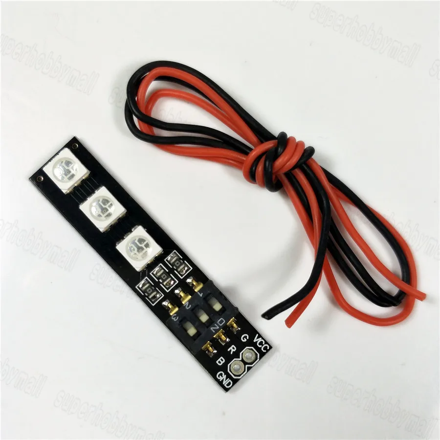 1 шт. светодиодный светильник QAV250 RGB для квадрокоптера FPV дронов радиоуправляемых