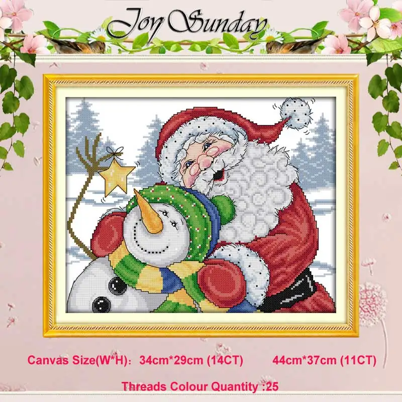 Merry Christmas Счастливого Рождества Санта Клаус Счетный крест 11CT 14CT Набор для вышивки крестиком торговля DIY Набор для вышивки крестиком вышивка рукоделие - Цвет: Merry Christmas