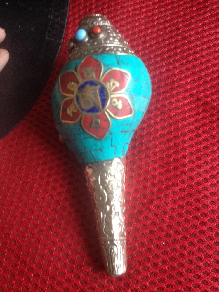 КИТАЙСКИЕ ТИБЕТСКИЕ буддистские медные инкрустированные драгоценные камни