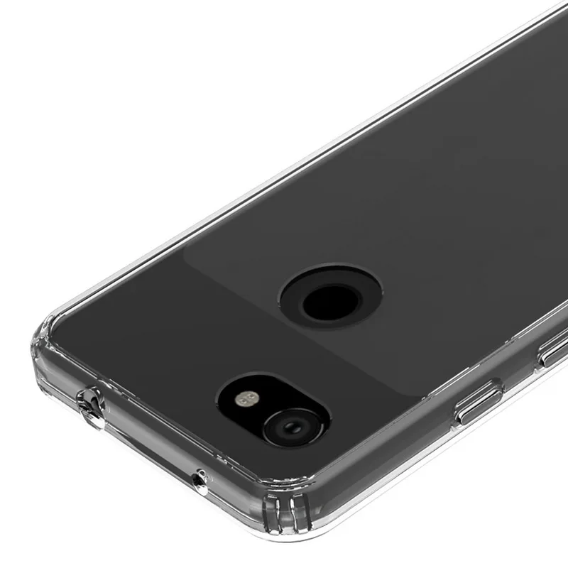 Для Google Pixel 3a XL чехол TPU бампер жесткий PC акриловый прозрачный Кристальный чехол для телефона чехол для Google Pixel 3 3A Lite XL 3AXL 3XL
