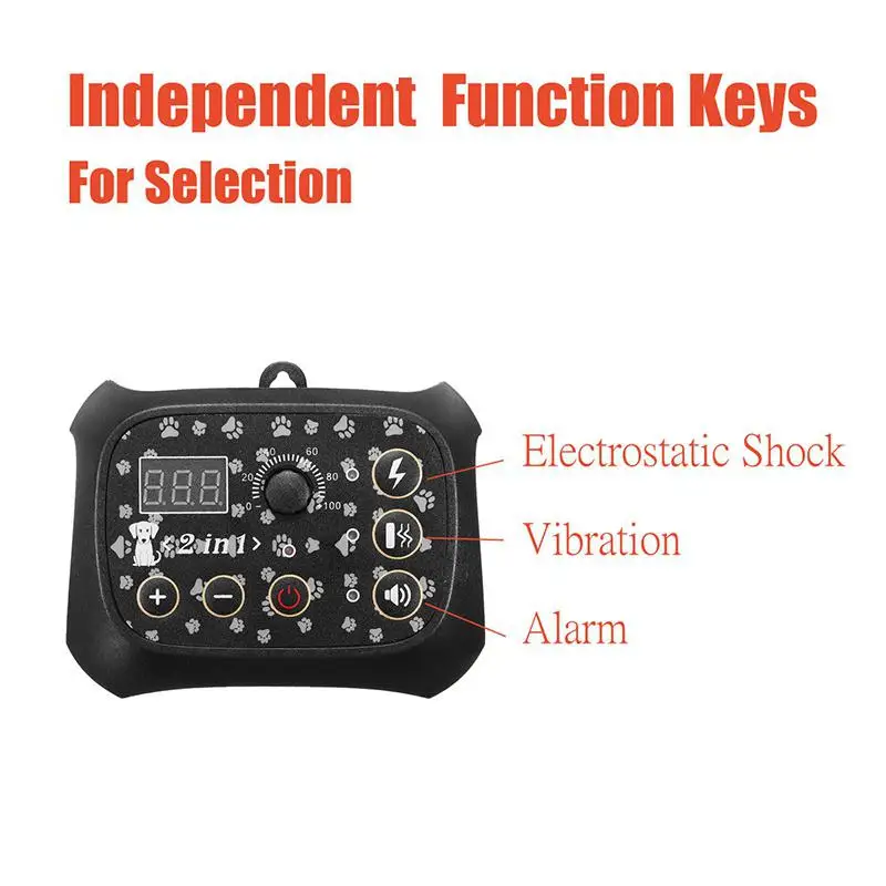 LanLan беспроводной 2 ошейник Электрический Забор система обучения собак тренажер