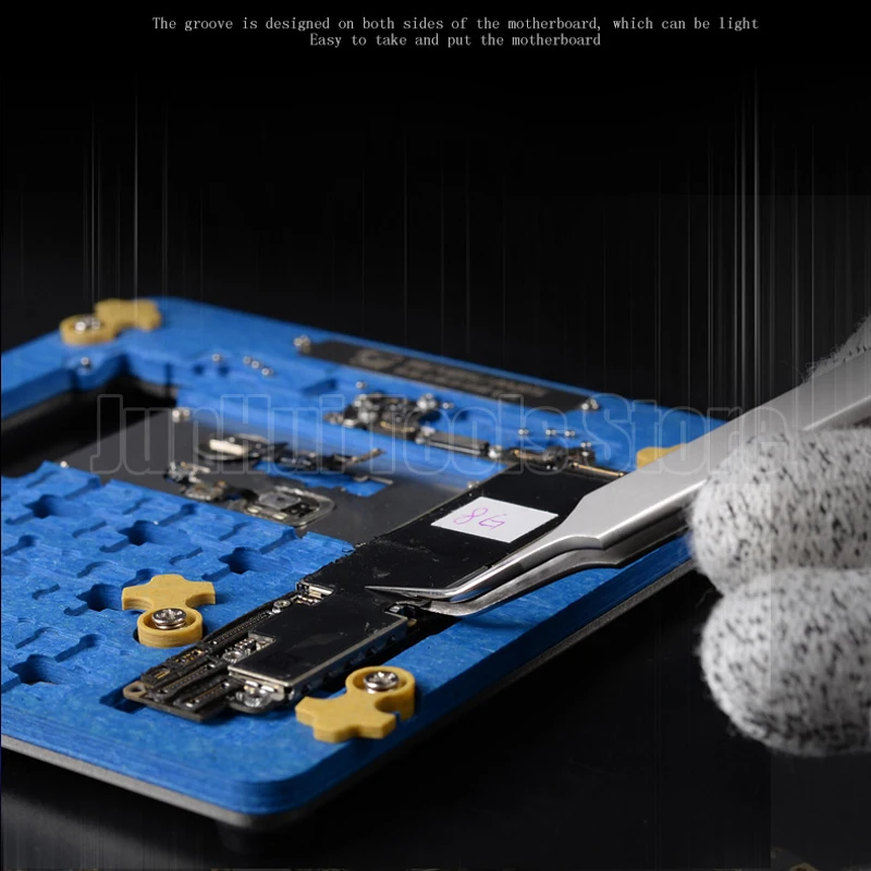 Механическое Двухслойное приспособление для iPhone 5G 5S 6G 6S 6SP SE 7 7P 8 8P XR материнская плата отпечаток пальца процессор чип удалить клей ремонт