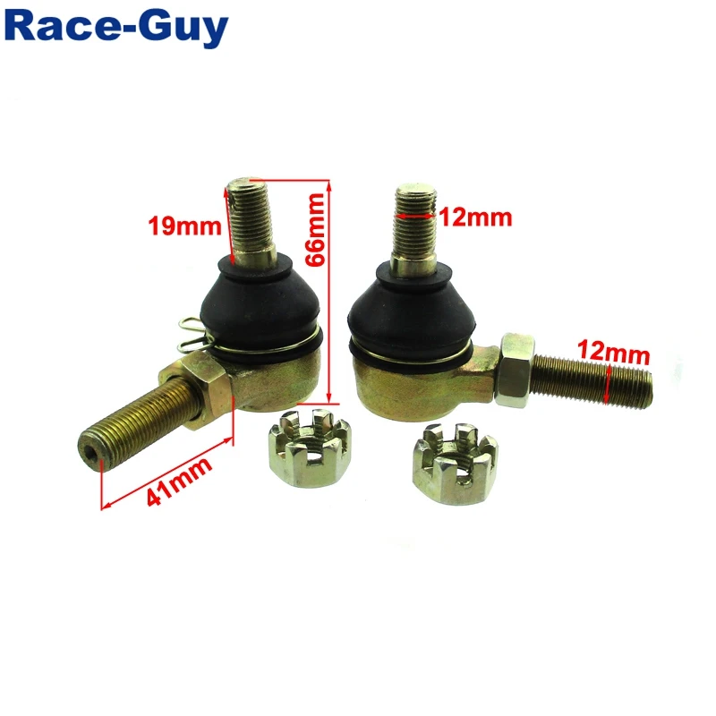 M12 левое и правое наконечники для галстука tomберлина Crossfire 150 Baja DN150 Go Kart Ball Joint Kinroad
