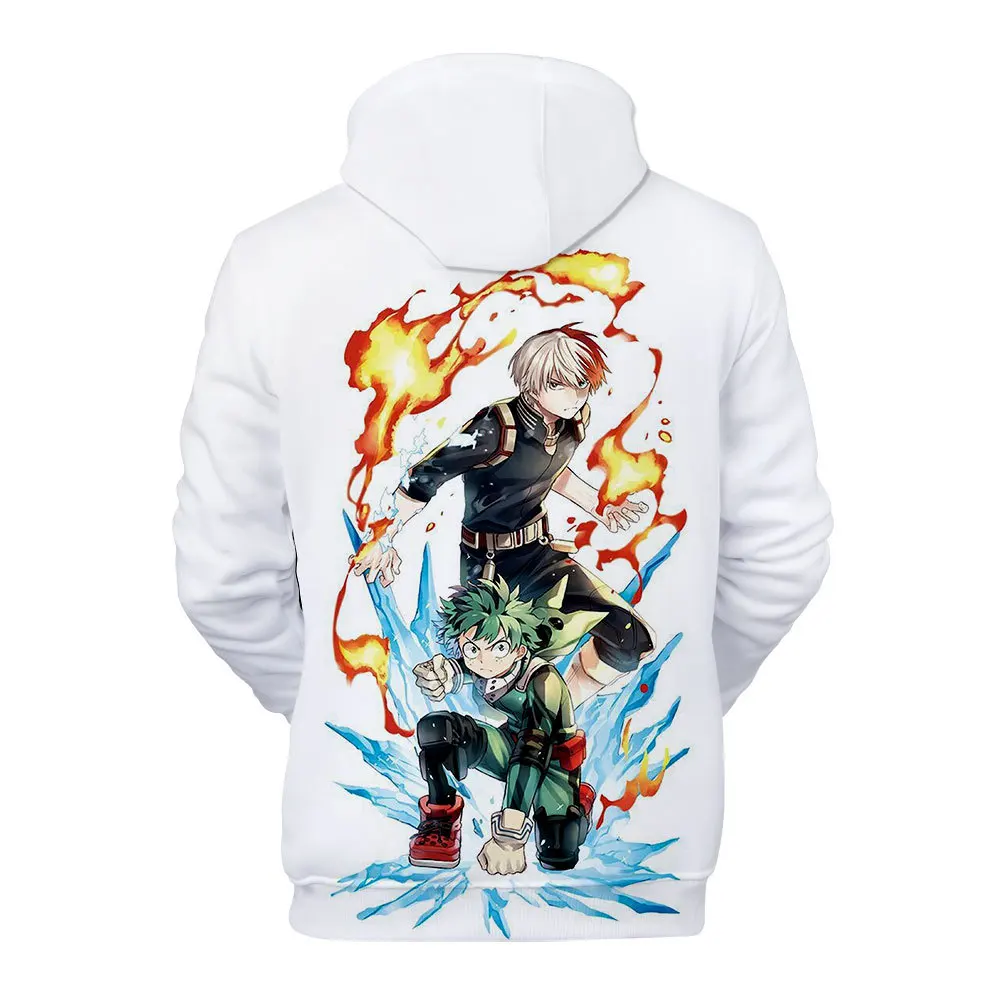 Толстовка Boku no Hero Academia для мужчин женщин детей аниме одежда My Academy|Мужские