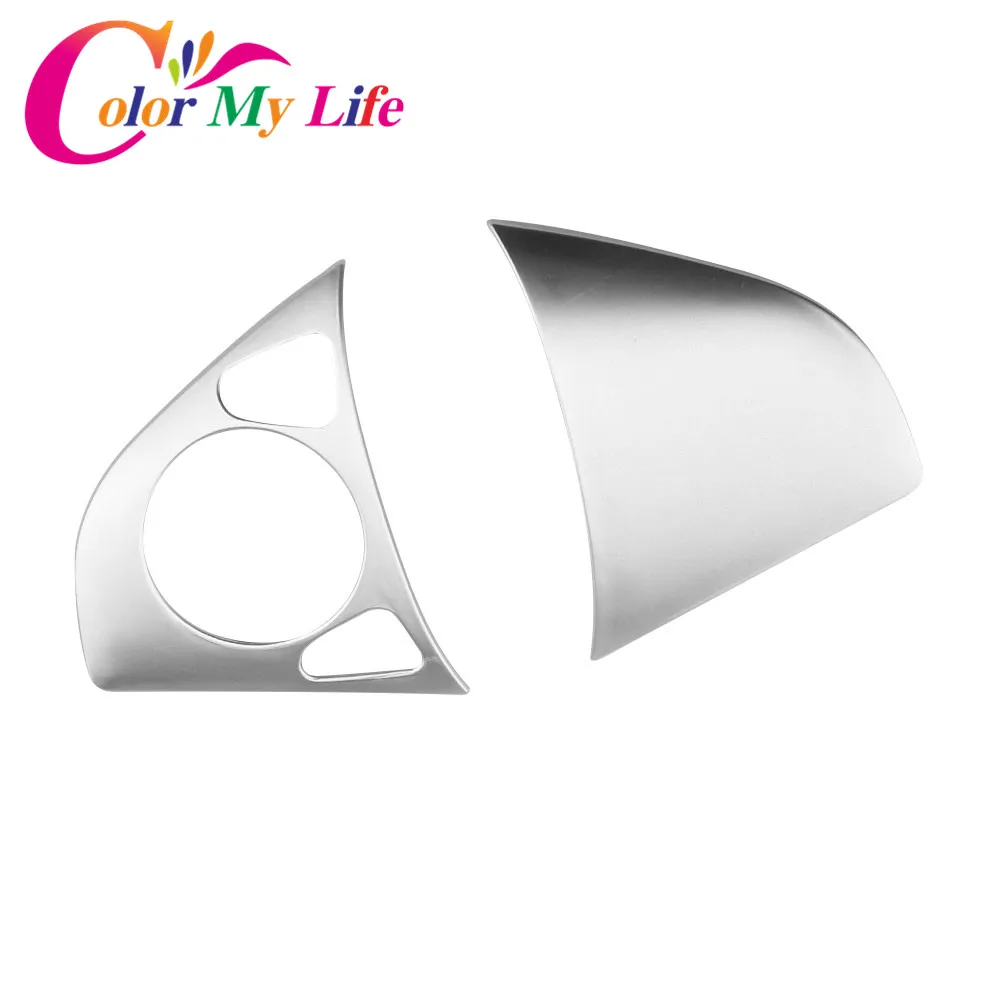 Color My Life Abs Chrome Car Steering Wheel Decoration Trim Sticker for Honda New City 2015 2016 2017 High-profile Accessories | Автомобили
