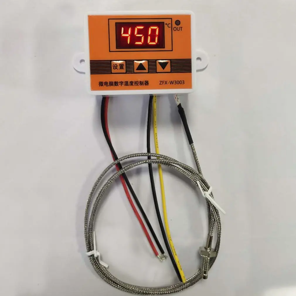 12V 24V 220VAC цифровой светодиодный контроллер температуры 3003 для инкубатора