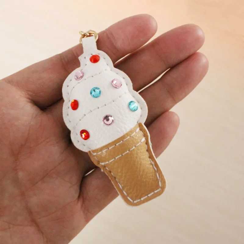 Кожаный металлический брелок-кольцо для ключей держатель автомобильной сумки