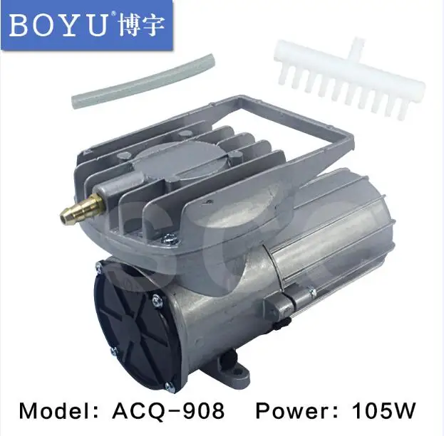 ACQ-908 BOYU DC Воздушный компрессор ACQ-908 с постоянным магнитом DC мембранного типа воздушный компрессор DC12V 105 Вт 150л/мин. ACQ908 - Цвет: ACQ-908