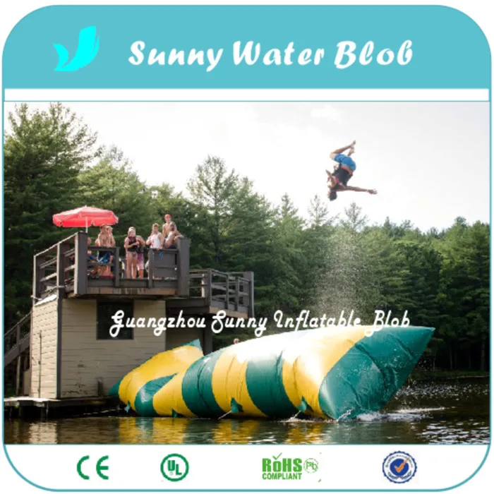 Бесплатная доставка 0 9 надувной водяной батут из ПВХ водный батут|water blob|blob jumpwater
