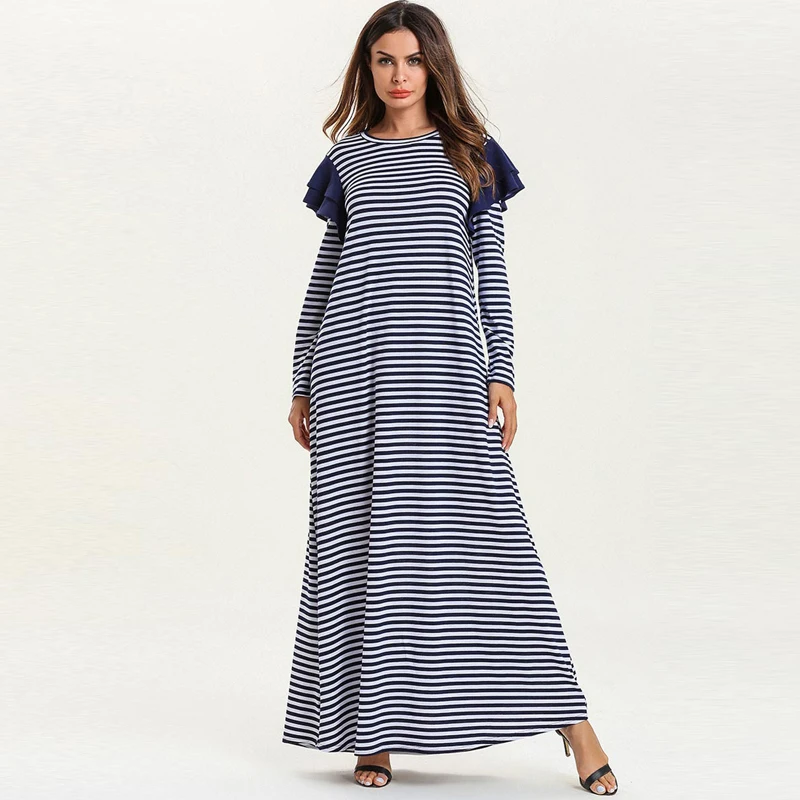 Vestidos Robe Femme летний кафтан абайя Дубай ислам мусульманский хиджаб платье для