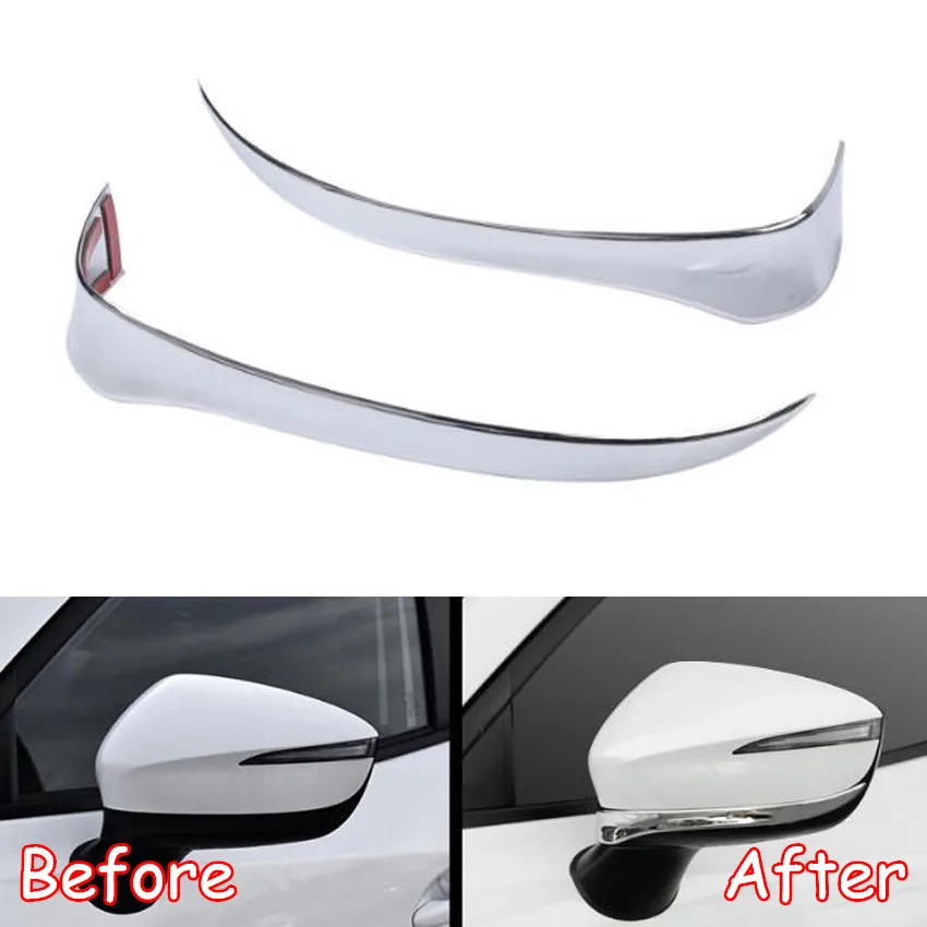 Подходит для Mazda CX 3 CX3 2016 2017 2018 Автомобильная полоса зеркала заднего вида с
