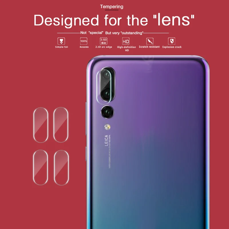 Высококачественное закаленное стекло для объектива камеры Huawei P20 Lite Pro EML-L09 ANE-L02