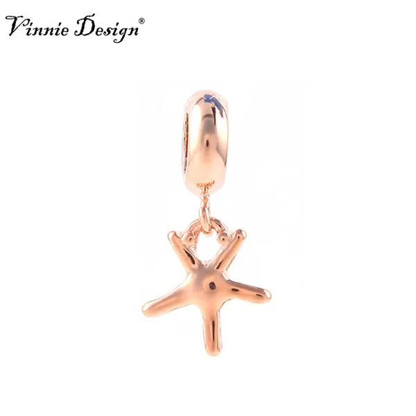 Vinnie дизайнерские ювелирные изделия потрясающий золотой цвет блестящий Морская